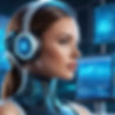 Industries Enhanced by AI Live Chat Diverse industries benefiting from AI live chat
