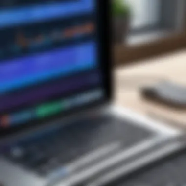 A graphic representation of the app's feature set showcasing its functionalities
