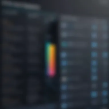 Comparative Analysis of AR Features Comparison chart of leading AR software features