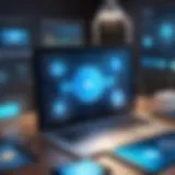 Innovative AR interface showcasing diverse applications