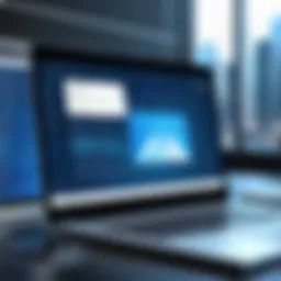 Visualization of automated email workflow for reports