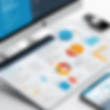 Infographic depicting benefits of using contractor management software for businesses