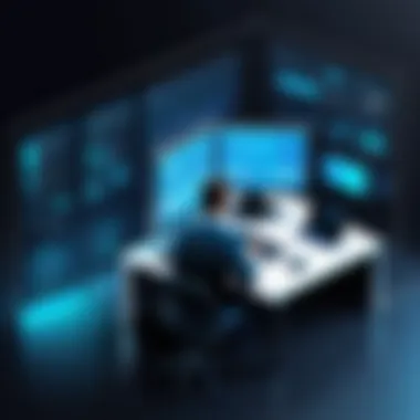 Importance of Continuous Monitoring An infographic showcasing the importance of continuous monitoring in cybersecurity