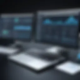 A detailed visual representation of vulnerability scanning tools in action