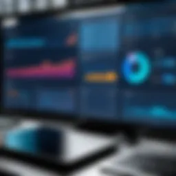 A digital dashboard showcasing business continuity metrics
