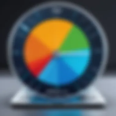 Graph illustrating the time tracking features of CCH software