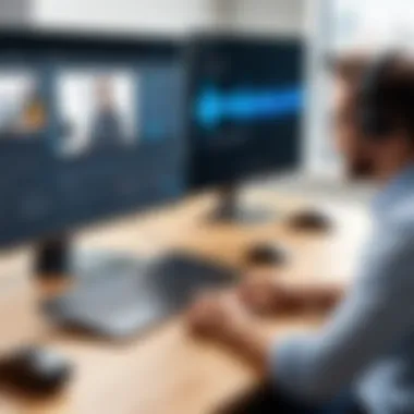 Visual representation of remote collaboration benefits