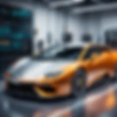 An illustration of efficiency in automotive service operations