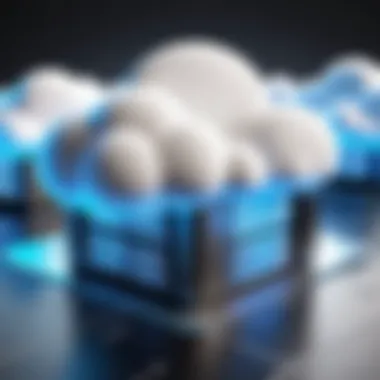 Cloud Storage Solutions for Data Backup Illustration of cloud storage representing online backup solutions