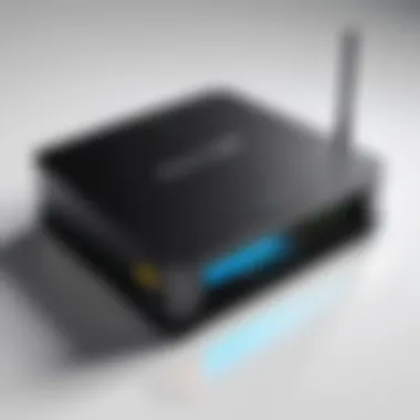 Diagram showing different types of routers