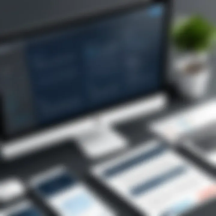 Key features of template builder software highlighted