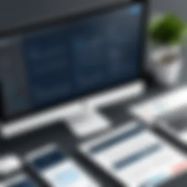 Key Features of Template Builder Software Key features of template builder software highlighted