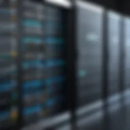 Visual representation of web hosting features