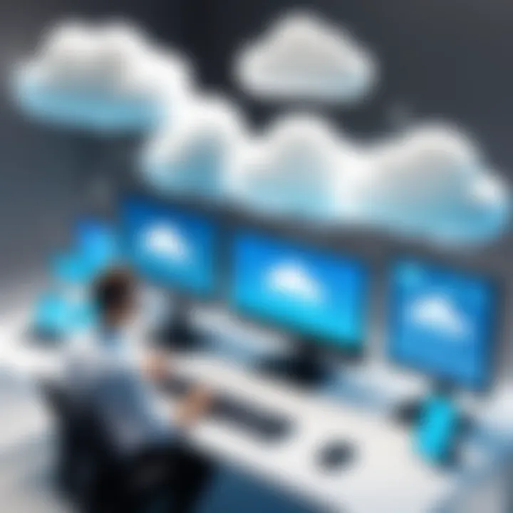Visual representation of security challenges in cloud computing
