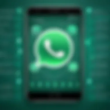 Enhancing Operational Efficiency with WhatsApp Diagram illustrating operational efficiency improvements
