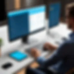 A visual representation of Cvent's interface showing event planning tools