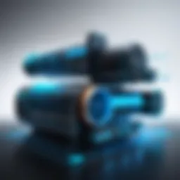 An intricate diagram illustrating data pipeline architecture