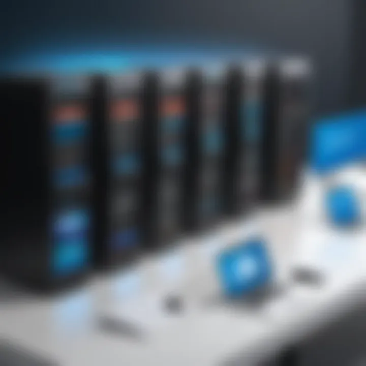 Illustration showcasing DreamHost's diverse hosting plans
