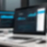 Illustration of Drift's conversational interface integrated with Salesforce dashboard