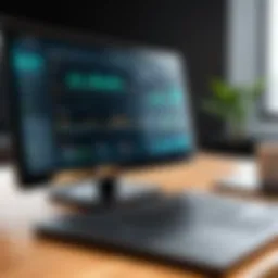 E-Trade platform user interface showcasing trading dashboard