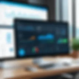 User interface of Salesforce CRM showcasing dashboard features