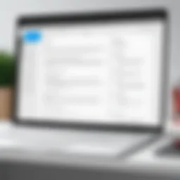 User interface of a popular free PDF editor