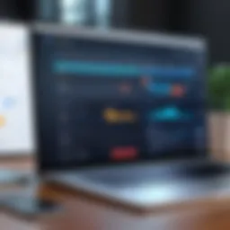 A modern email dashboard showcasing various features and customization options.