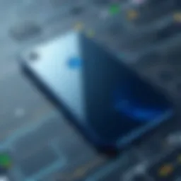 Showcasing the elegance of Apple iPhone 7 Plus with a sleek design