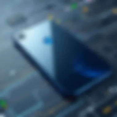 Showcasing the elegance of Apple iPhone 7 Plus with a sleek design