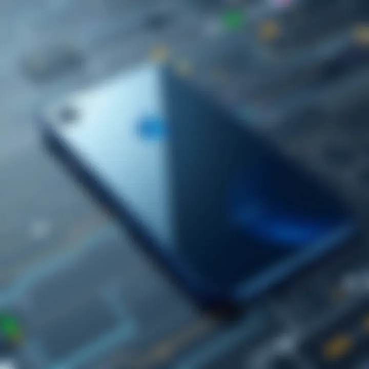 Showcasing the elegance of Apple iPhone 7 Plus with a sleek design