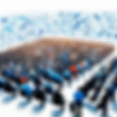 Diagram illustrating audience segmentation techniques