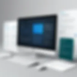 Visual representation of Docebo course interface showcasing various features