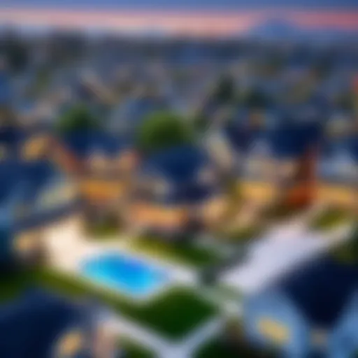 Sleek interface of a free MLS software showcasing property listings