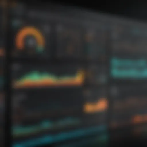 Grafana dashboard showcasing data visualization capabilities