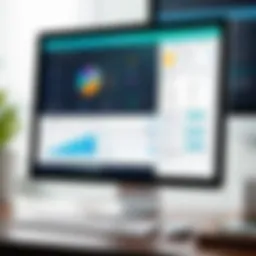 A sleek pharmacy software interface showcasing user-friendly design.