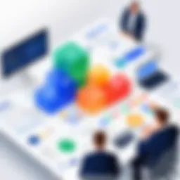 A diagram illustrating the components of Jira Service Management within ITSM.