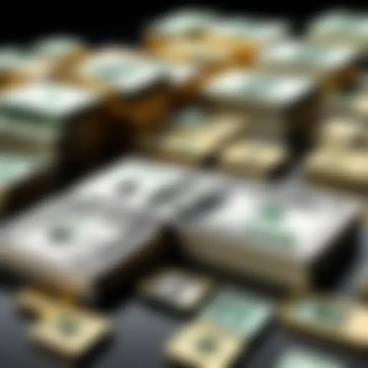 Visual representation of cash flow management through Kyriba