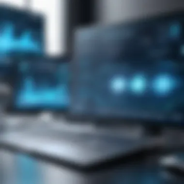 Futuristic Vision of Legal Practice Technology A futuristic concept of legal practice supported by advanced technology