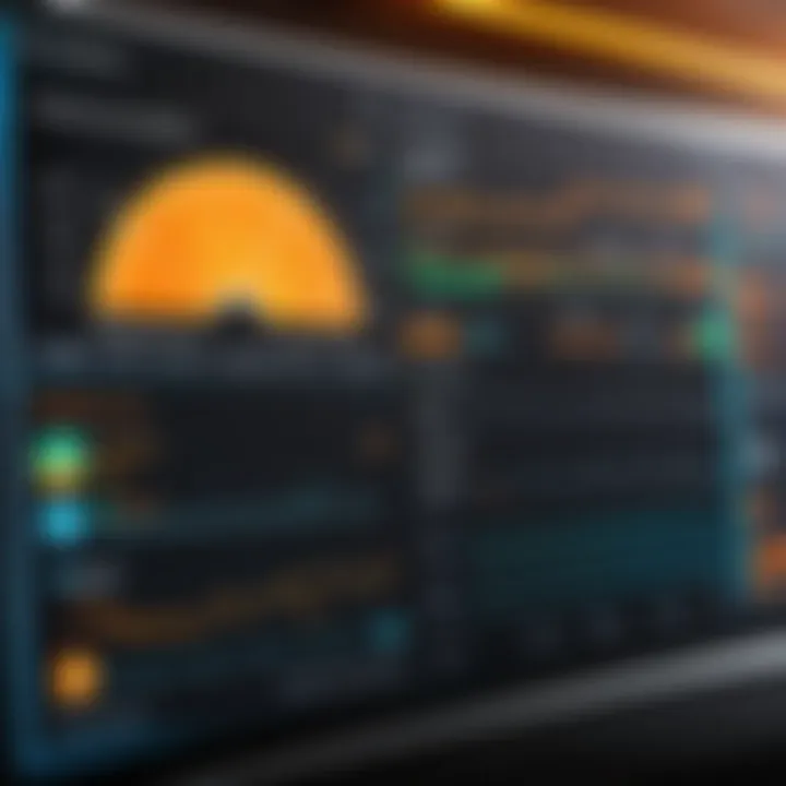 Performance Metrics Dashboard in SolarWinds Database Performance Analyzer