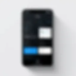 Interface of the Timeslips app showcasing time tracking features