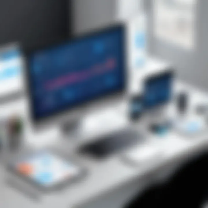 Infographic showcasing tracking tools and methodologies