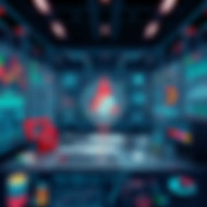 Futuristic visualization of work monitoring technology