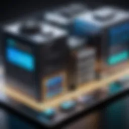 Visual representation of Fivetran's architecture showcasing data flow