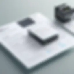 Visual representation of document automation features