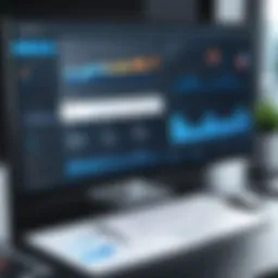 Caspio dashboard showcasing data analytics features