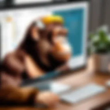 Mailchimp interface featuring audience management
