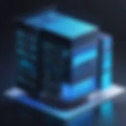 Visual representation of data warehouse architecture