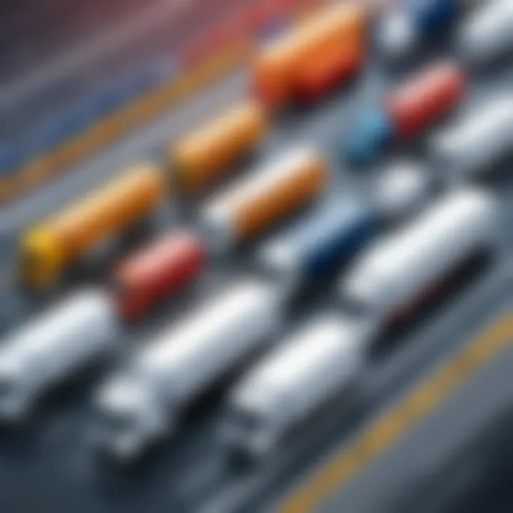 A visual representation of logistics efficiency through technology