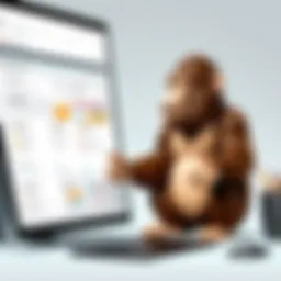 Mailchimp dashboard showcasing features