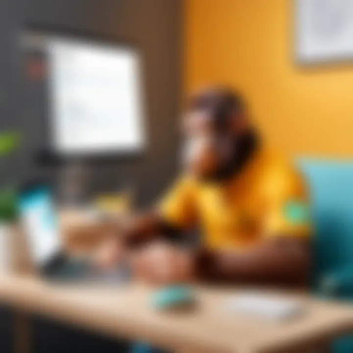 Illustration of target audience for Mailchimp